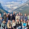 Groepsfoto Icefields Parkway